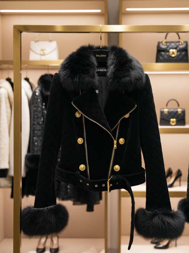 Jacket Black Women TRIBECA NYFW Collection BYMANYC ® New York